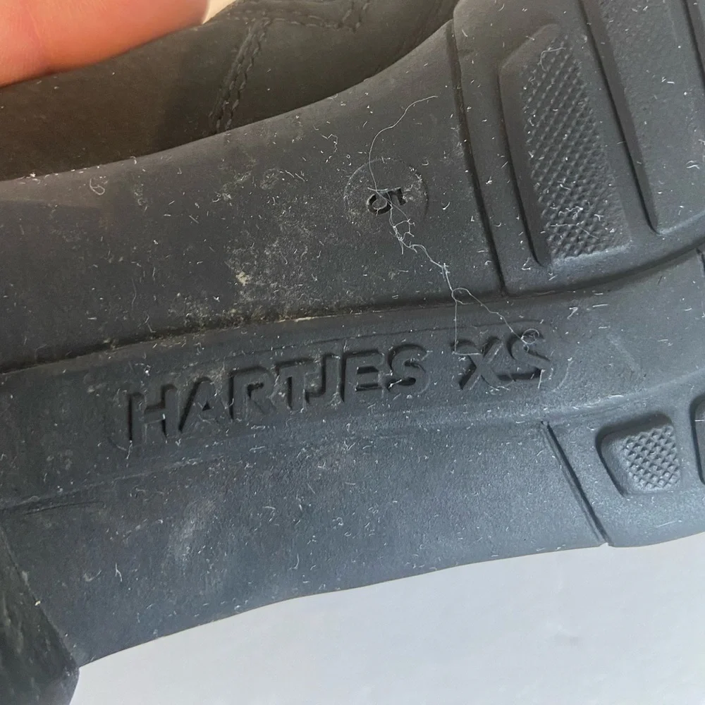 Hartjes XS Women's Ankle Boots Size UK 5 US Size 7 Suede Color Black Boho Flex